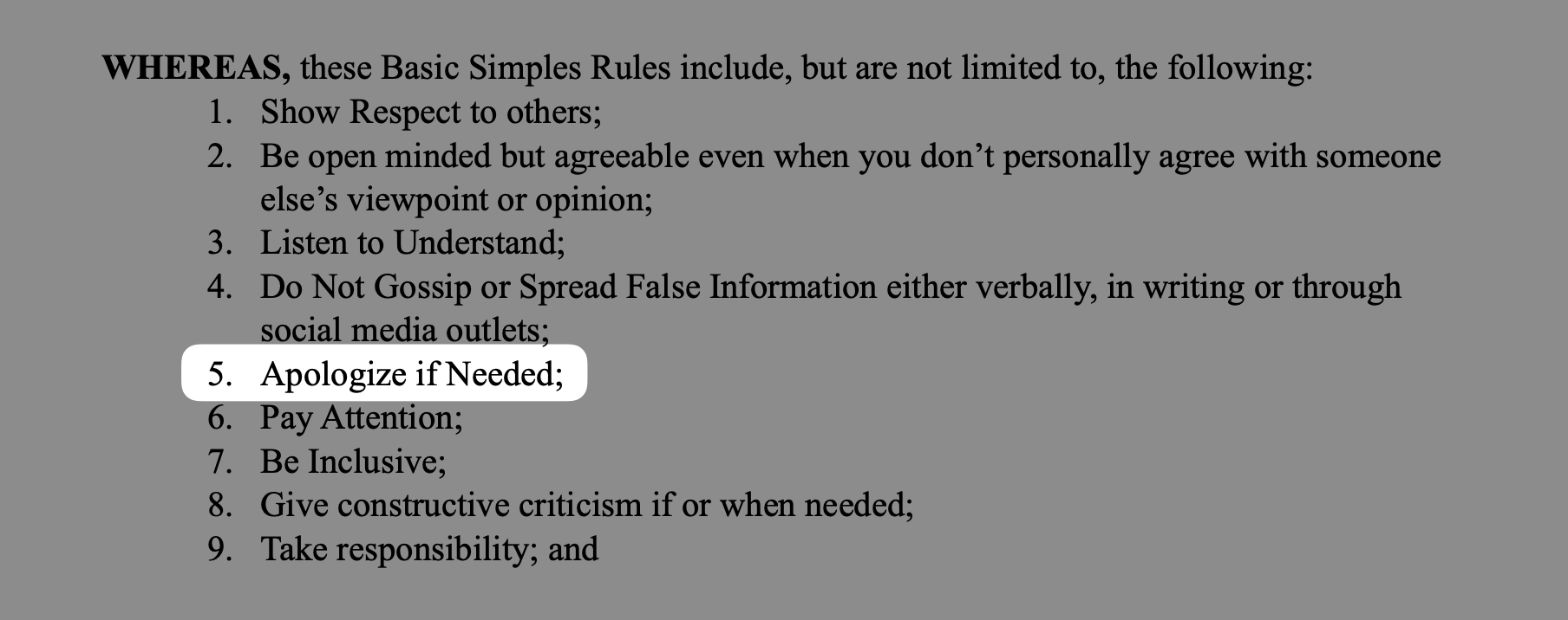 Excerpt from Resolution 23-22  (Mandeville Daily/William Kropog)