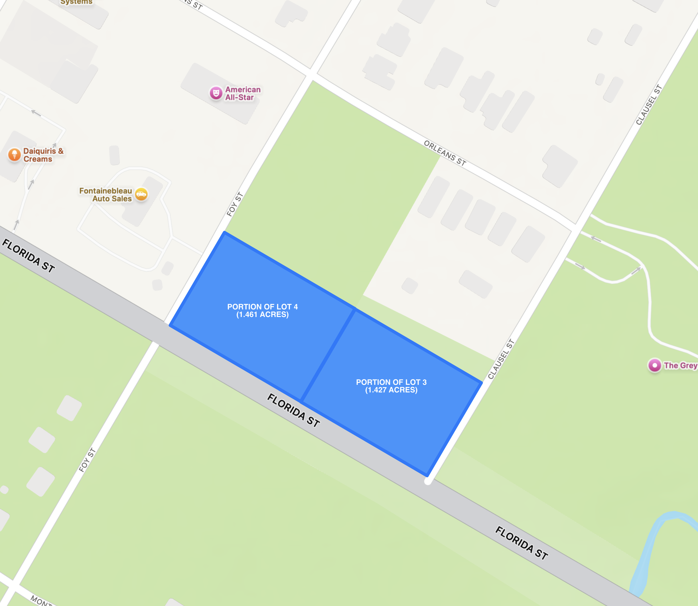 Lots 3 and 4 in Square 117, into the corporate limits of the City of Mandeville. (Mandeville Daily)