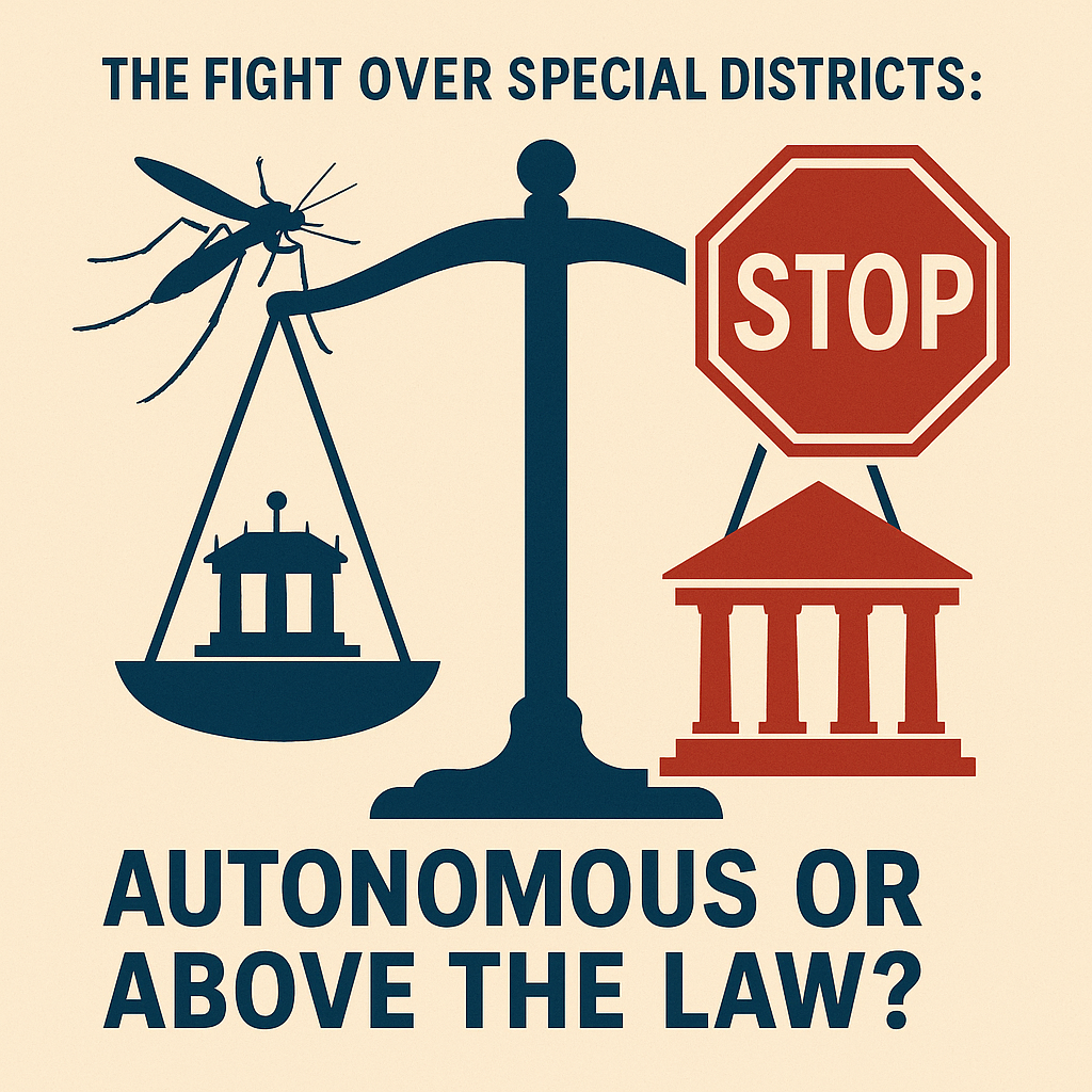 This fight over special districts: Autonomous or above the law? (Mandeville Daily)